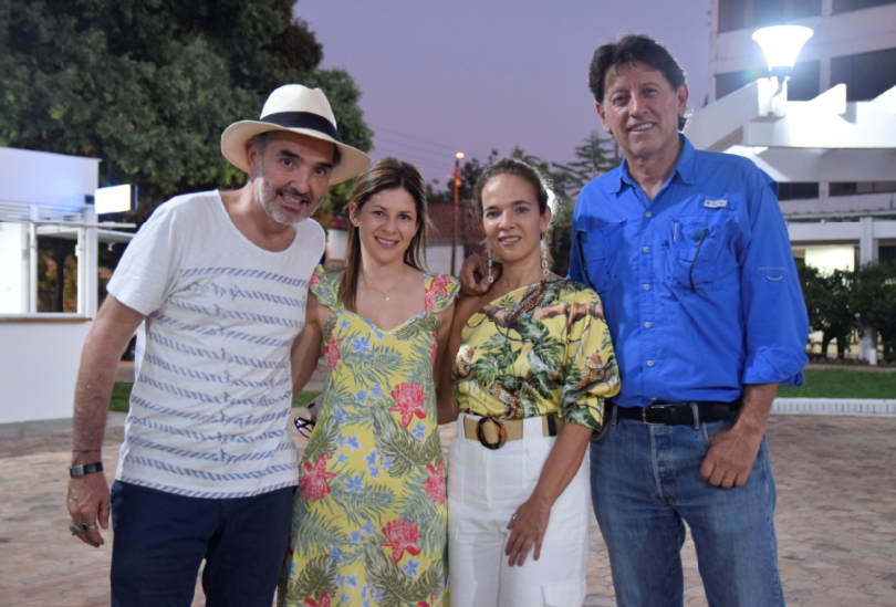 Juan Carlos Pujana Motta, Valeria Gracia Trujillo, María Vanegas y Pipo Valenzuela.