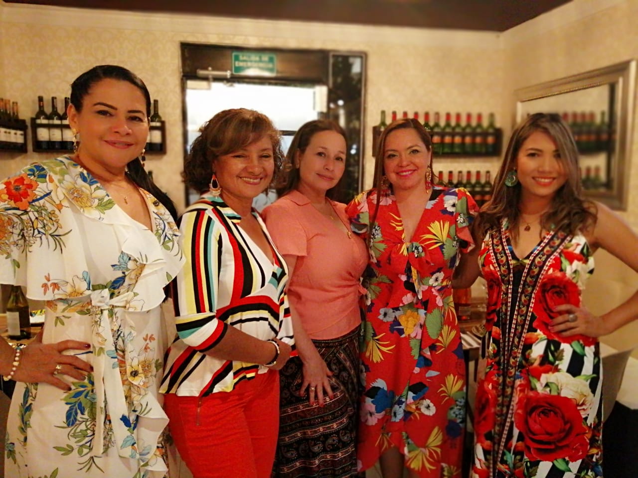 Luz Dary Cortes, Luz Marina Leguizamón, Sandra Yaneth Torres, Ana Milena Olarte y Karla Marcela Rico Santana