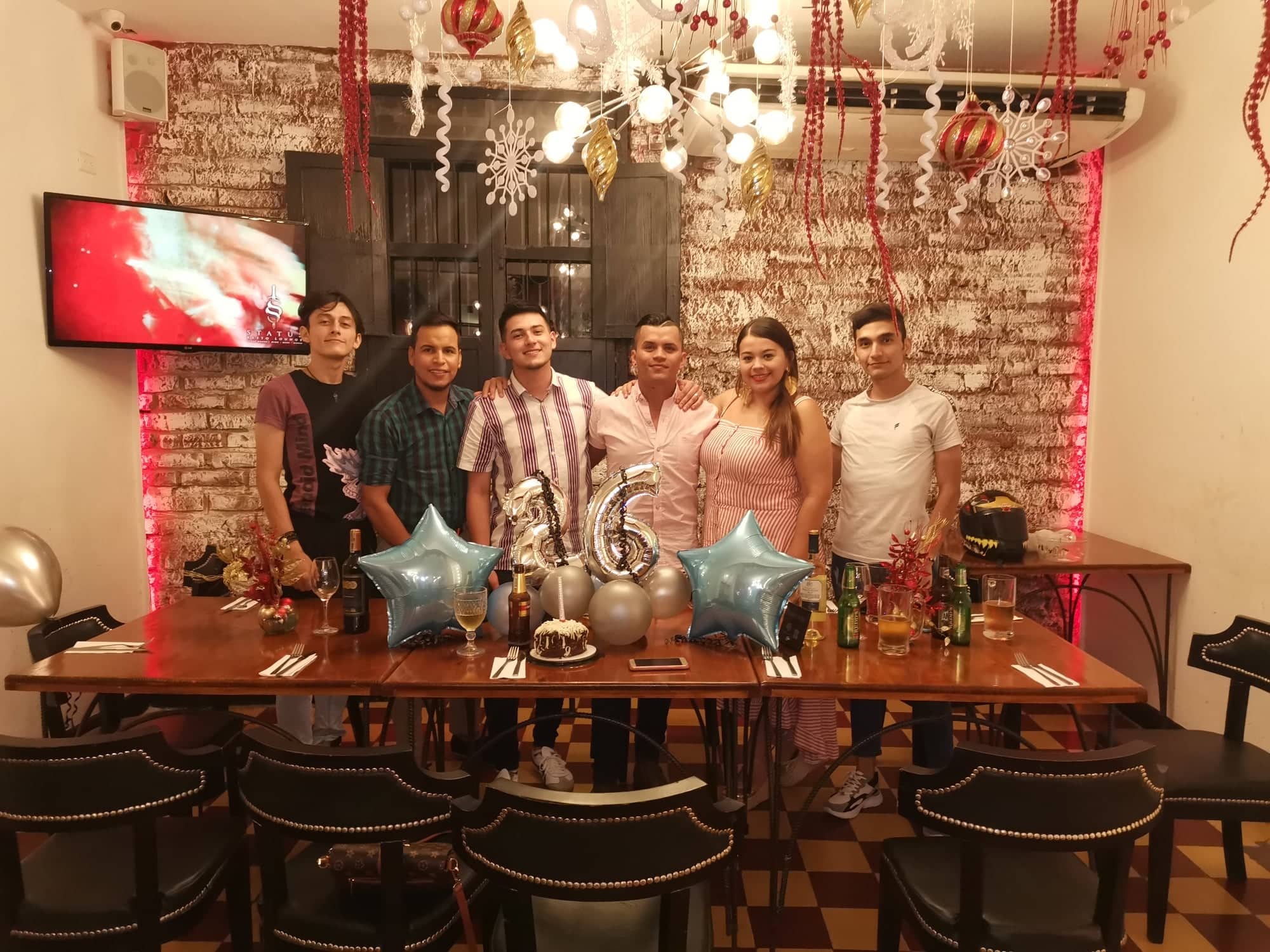 Juan Pérez, Andrés Garrido, Javier Ramírez, James Pérez, Alejandra Lizcano y Sebastián Muñoz