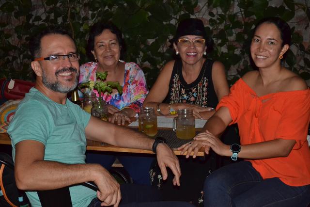 Adonis Ramírez, Margarita Rosa Gómez, Clara Sofía Díaz y Lina María Otálora.