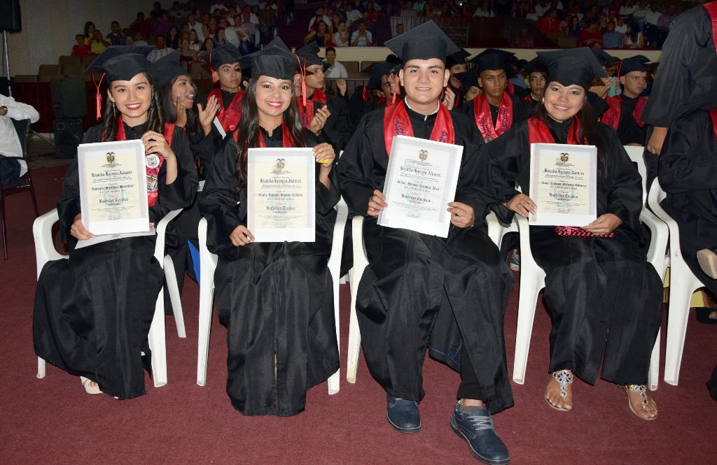 Daneyis Martínez, Daniela García, Steven escobar y Tatiana Cedeño.