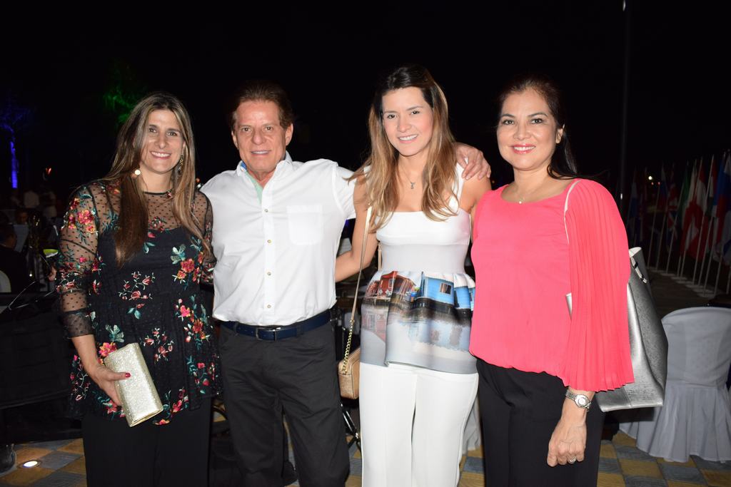 Diana Samper, Luis Augusto Puentes, Rocío Luna y Karen Polo.