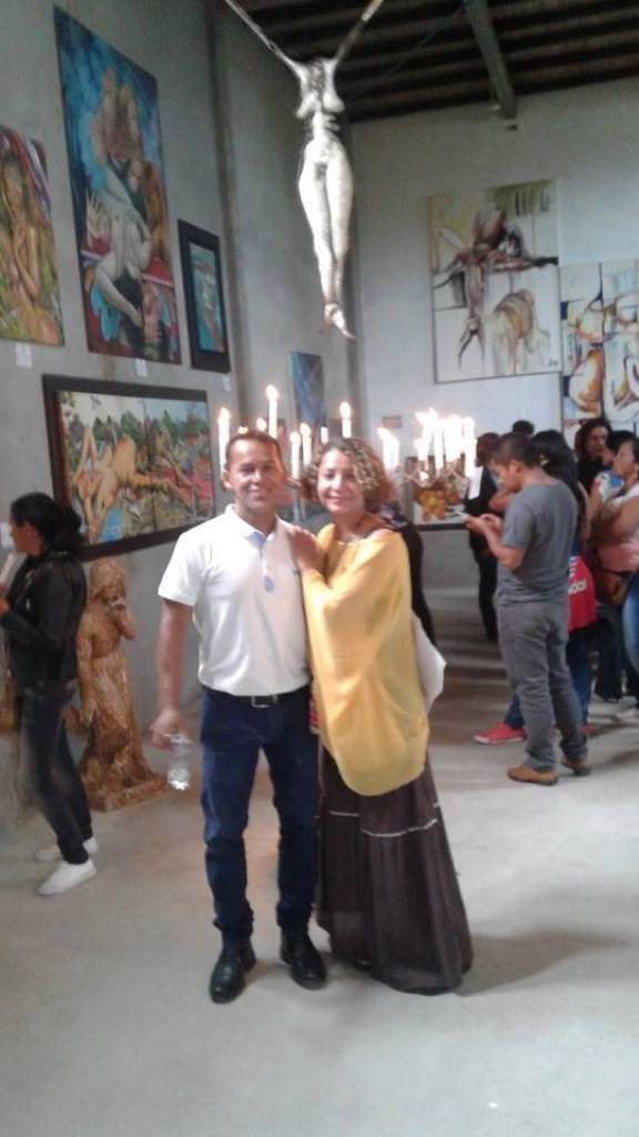 Durante la inauguración se llevó a cabo la primera Exposición de Arte Moderno Departamental, Nacional e Internacional.