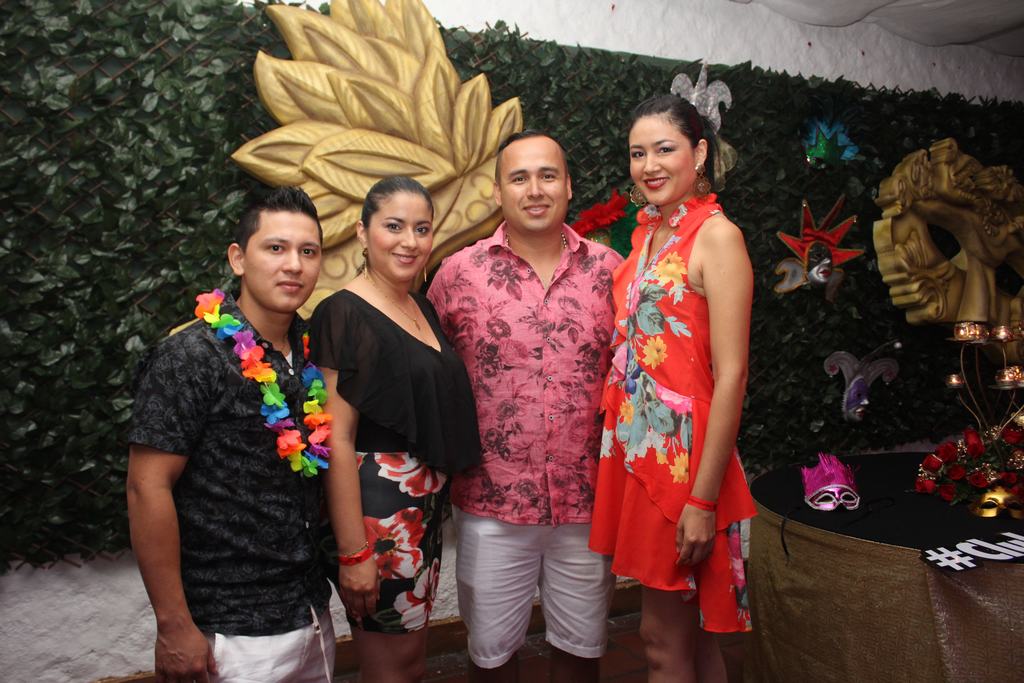 Eduardo Chávarro, Duni Gómez, Pablo Medina y Lida Gómez