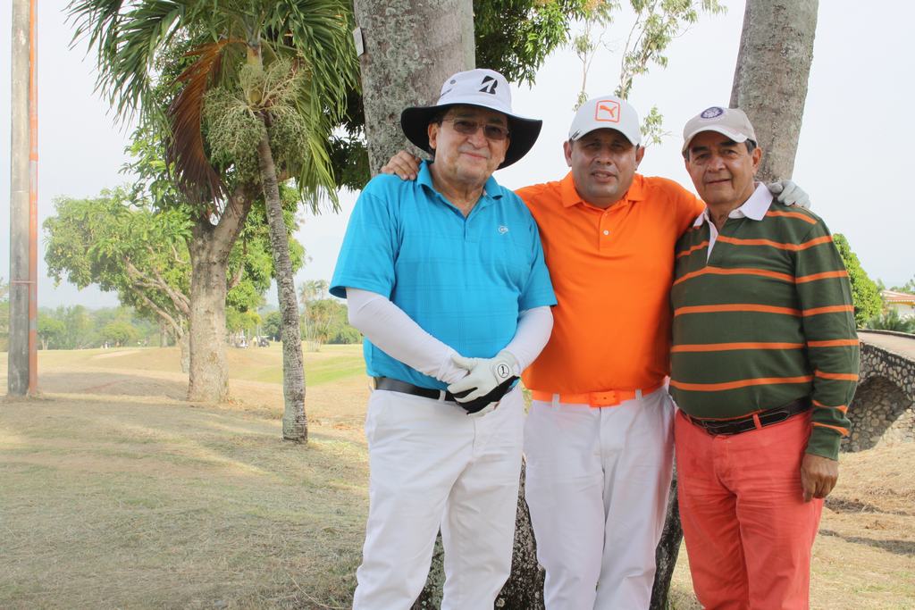 Eustorgio Gutiérrez, Mario Silva y David Rodríguez.