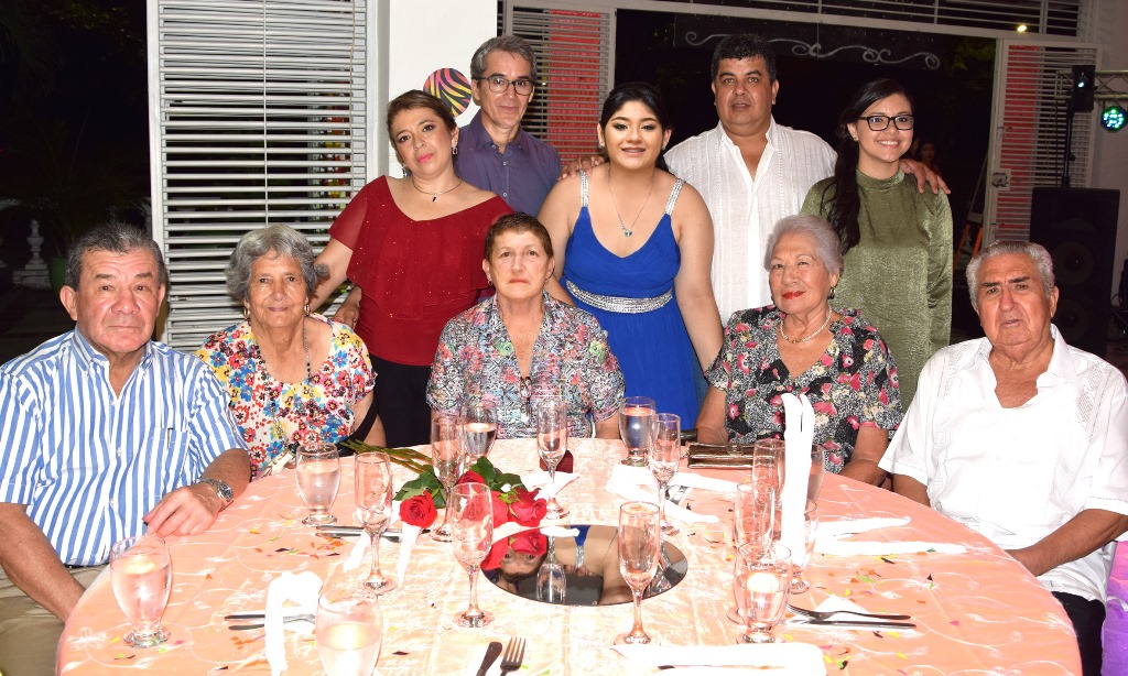 Joaquín Montilla, Inés Narváez,  Lucrecia Torres, Ruth González, Jaime España, Yadira Montilla, Antonio Cardozo, Ana María Montilla, Aycardi Montilla e Isabela Montilla.