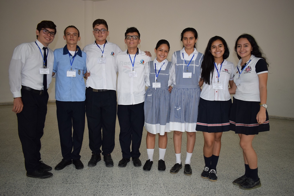 Kevin Polanía, Alejandro Sepúlveda, Santiago Escandón, Nelsón Rivera, Tatiana Nárvaez, Luisa Suárez, María José González y María José Otálora, los mejores oradores del Huila.