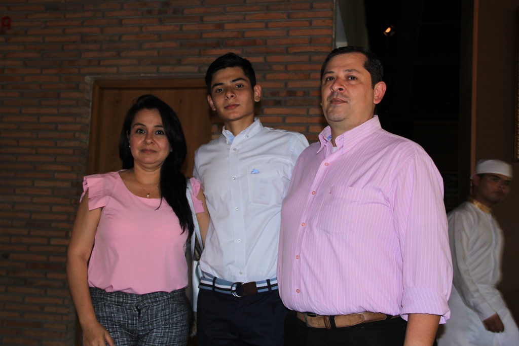 Lilibeth del Valle, Julián Andrés Gaitán y Joaquín Emilio Gaitán