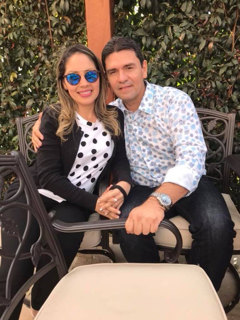 Mauricio Fadul y Mary Torrez.