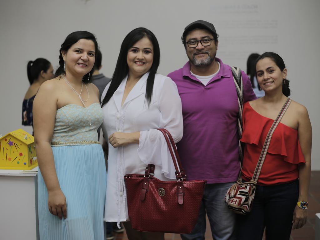 Paola Dussán, Smith Losada, Juan Manuel González y María Cristina Tinoco.