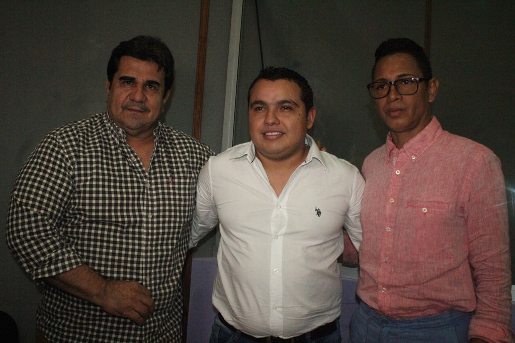 Roberto Escobar, Amìn Lozada, Dolcey Andrade.