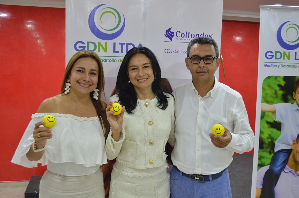 Tatiana Quintero de Rincón, gerente de Gestión y Desarrollo de Negocios LTDA; Mireya Quintero de García, coach internacional y Jaime Alberto Quintero, gerente Comercial de GDN.