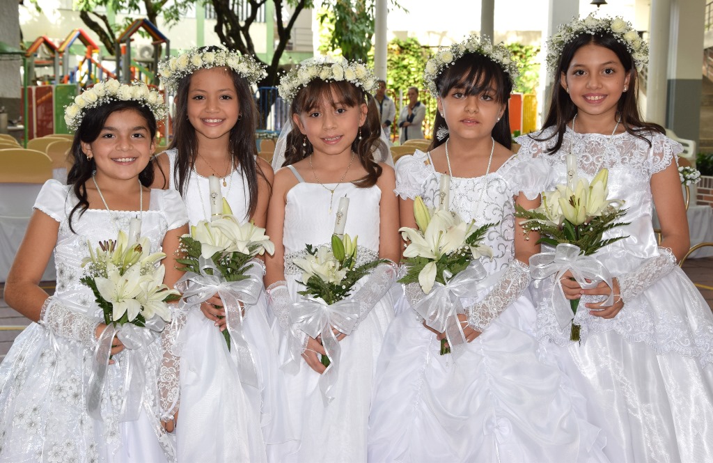 Valentina Conde, Sarita Perdomo, Luna Peralta, Ángela Hidalgo, Ana Mahecha y Victoria Serrano.