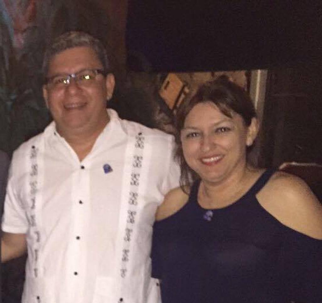 Héctor Adolfo Polanía y Liliana de Polanía.