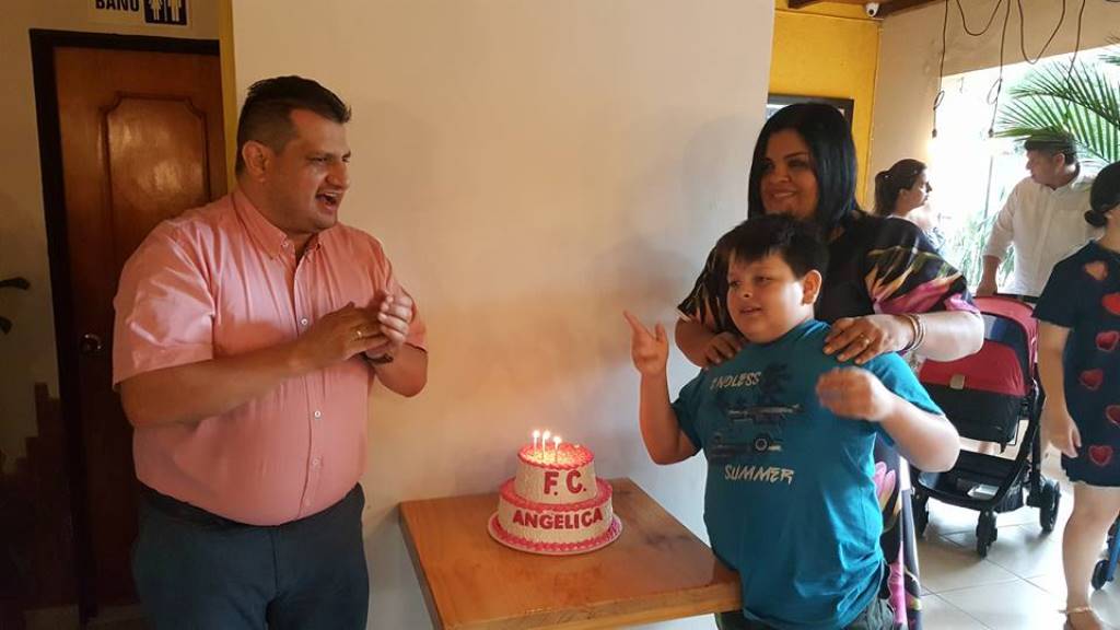 Sergio Montejo, Sergio Andrés Montejo y Angélica Luna.